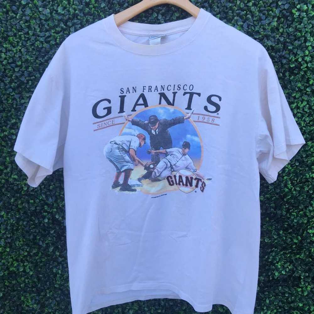 Vintage 90s lee sport Giants tee - image 1