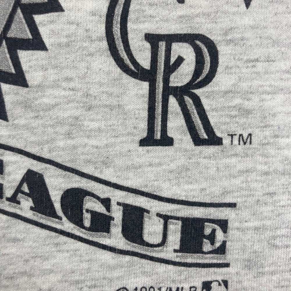 Colorado Rockies Baseball Club Graphic Tee (1991)… - image 4