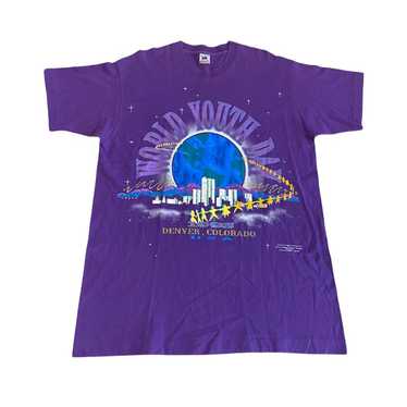 Vintage 1993 World Youth Day Denver Colorado Shir… - image 1
