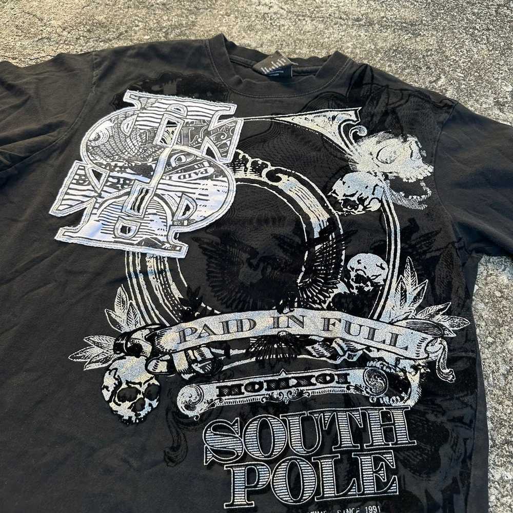 Vintage Y2K Tshirt Southpole Rap Hip Hop size XL - image 4