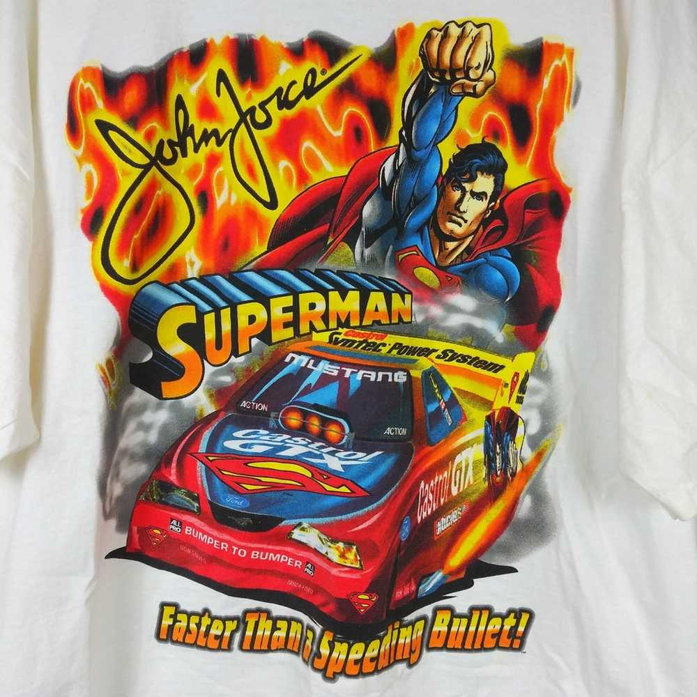 Vintage 1999 John Force Superman Faster Than A Sp… - image 1