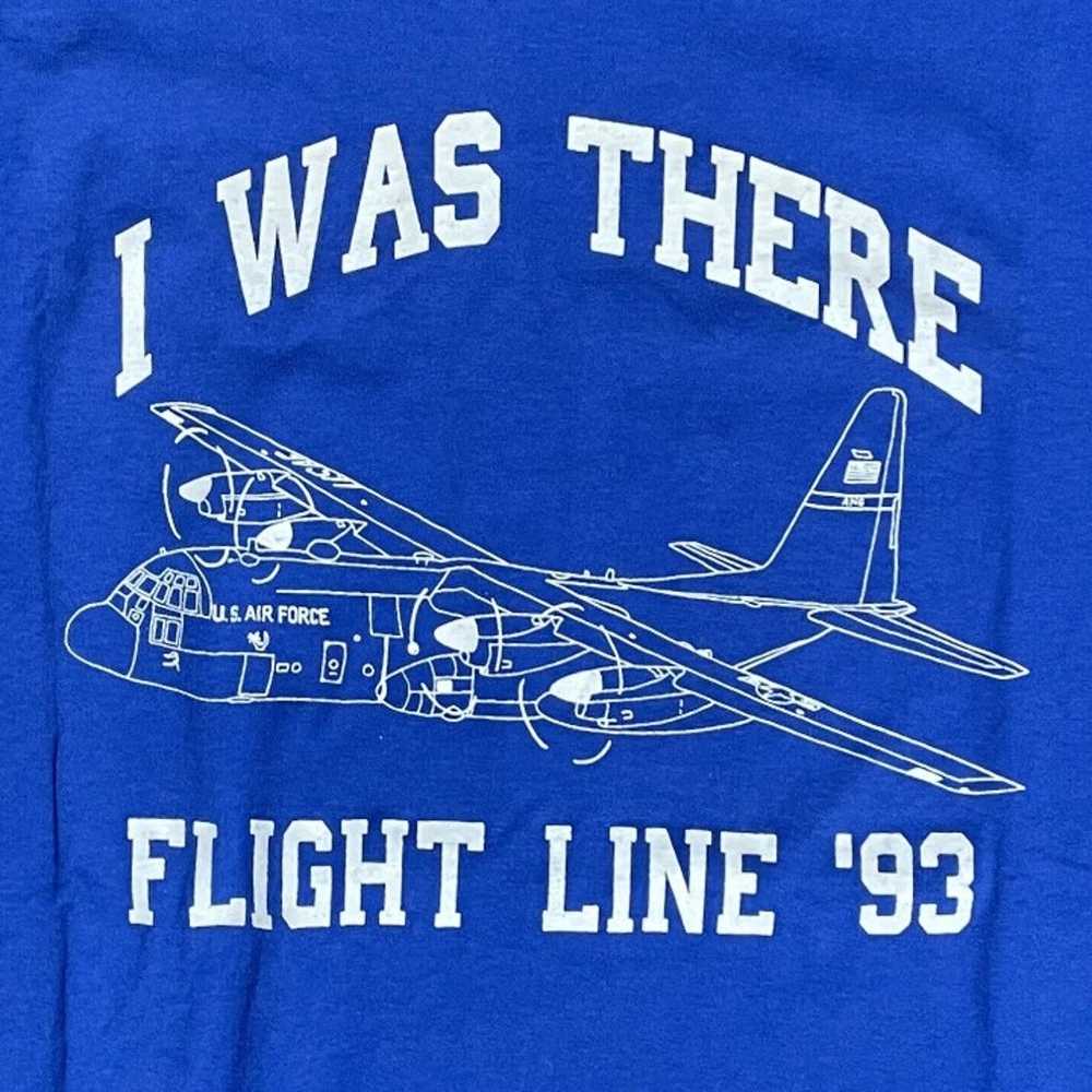 Vintage I Was There Flight Line 93 US Air Force T… - image 2