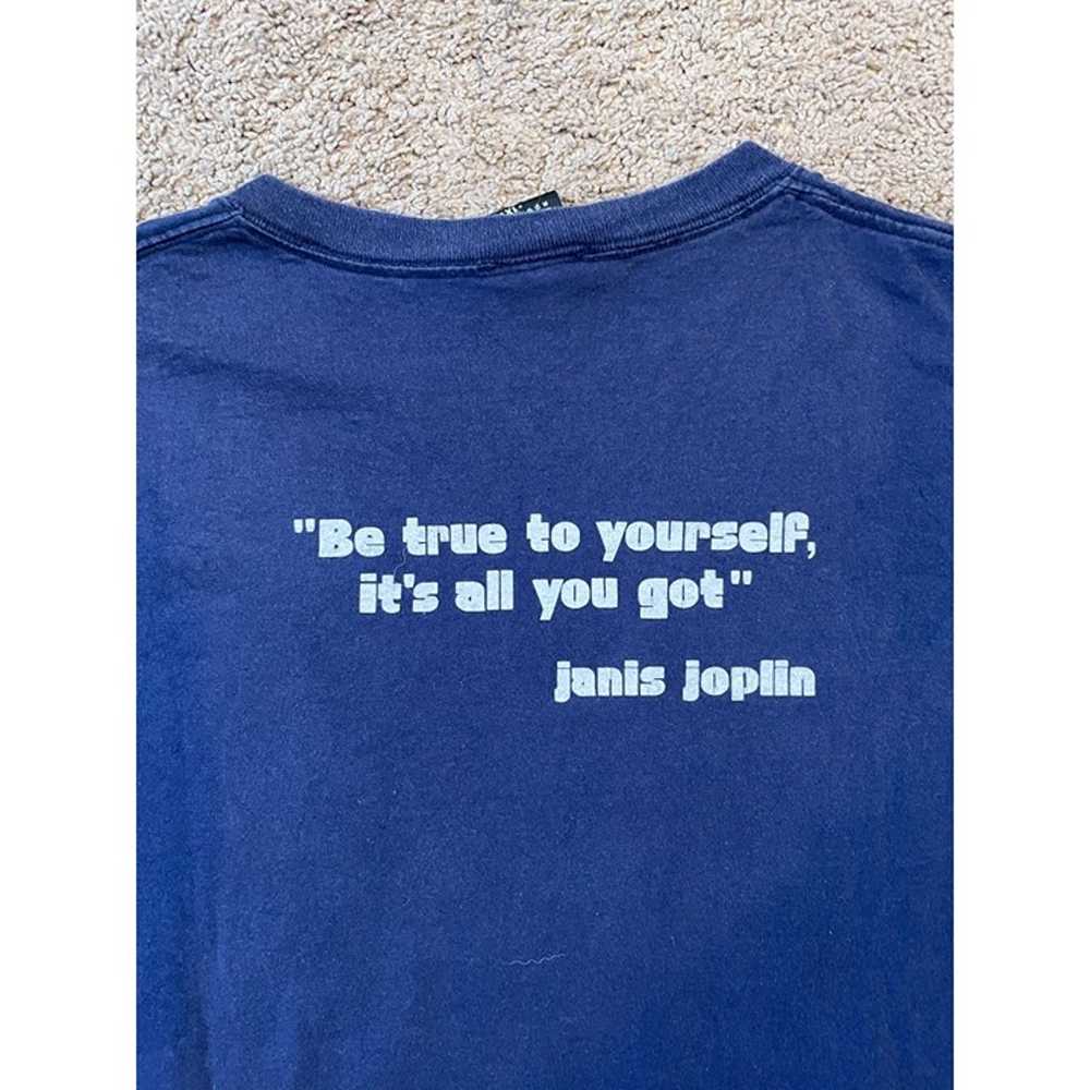 Vintage Rare Janis Joplin T Shirt XL 2004 Y2K Sin… - image 3