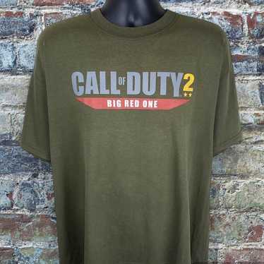 Vintage 00s Jerzees Call of Duty Big Red One Vide… - image 1