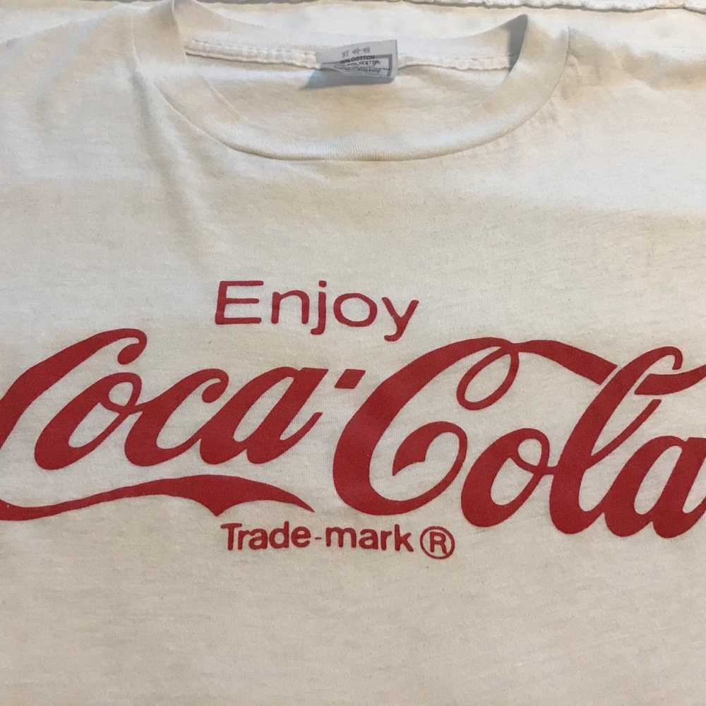 Vintage Coca Cola Tshirt - image 2