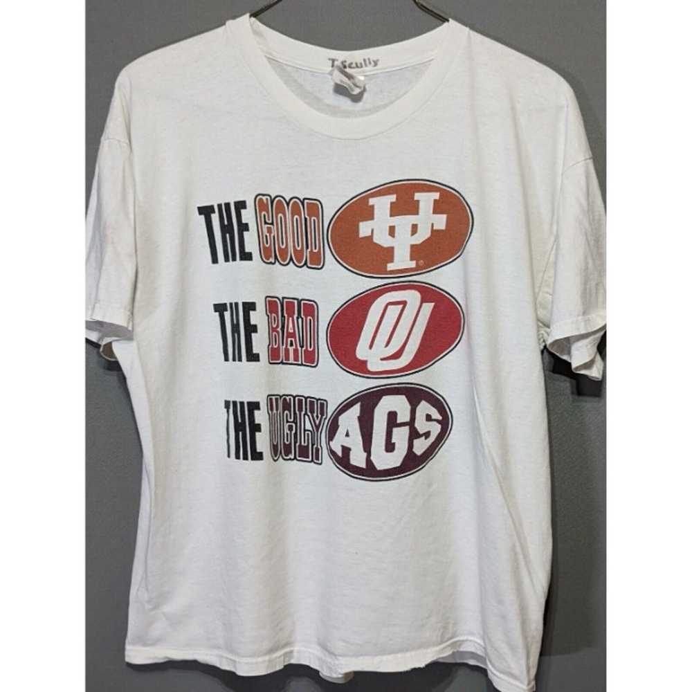 VNTG The Good The Bad The Ugly NCAA UT OU ATM Gra… - image 1