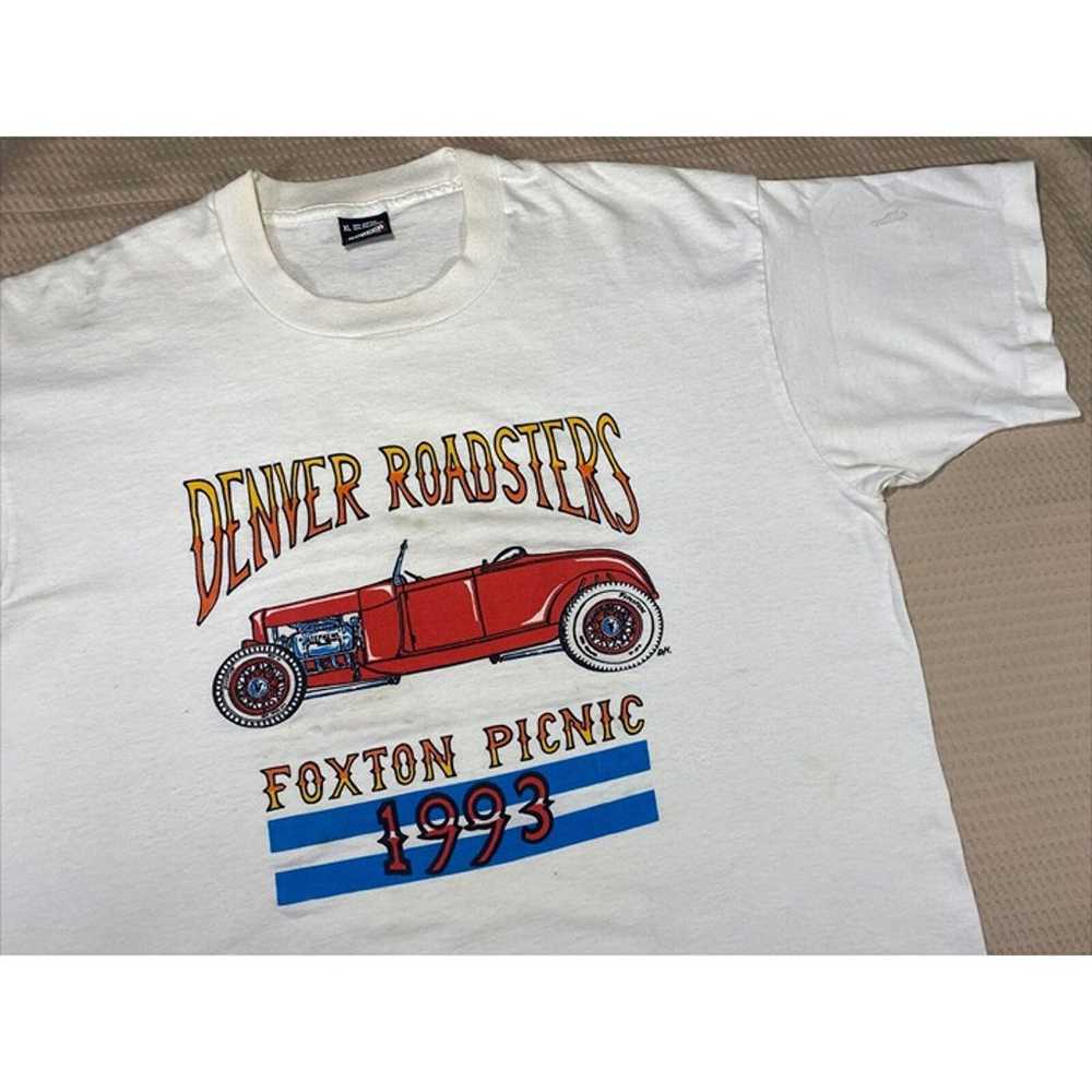 Vintage 1993 Denver Roadsters Foxton Picnic Scree… - image 3