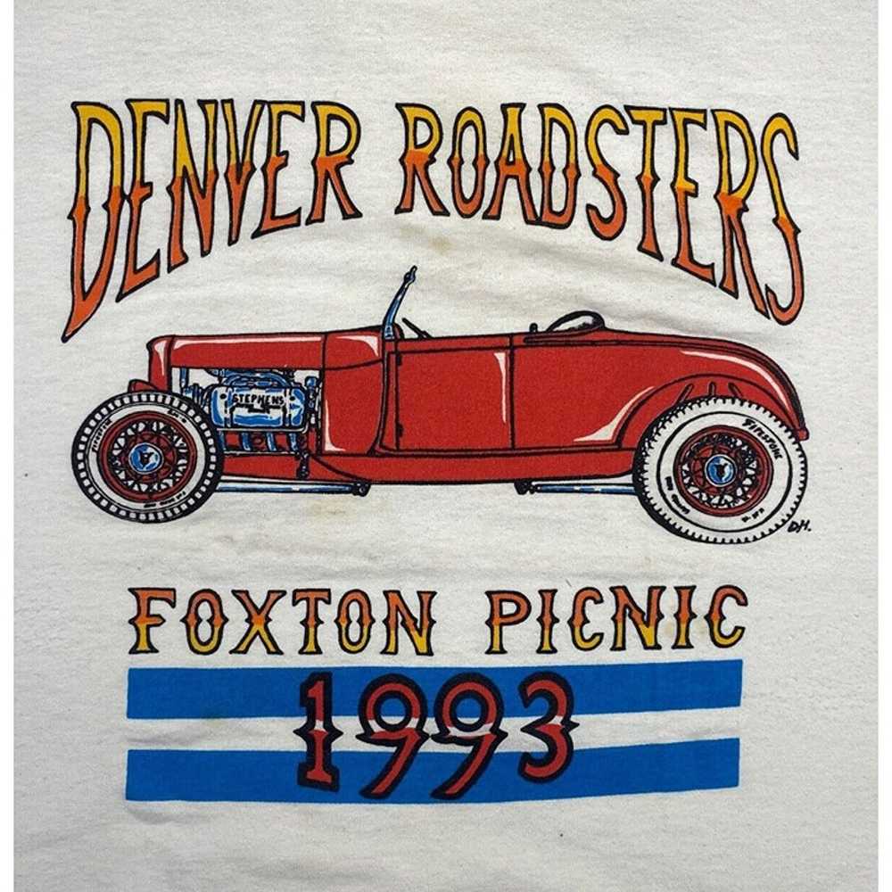 Vintage 1993 Denver Roadsters Foxton Picnic Scree… - image 5