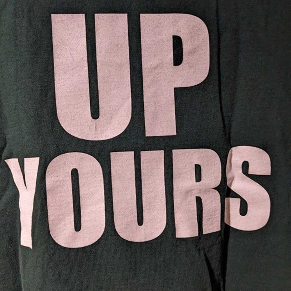 Vintage 90s 7up Soda Up Yours Green X-Large T-Shi… - image 2