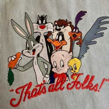 Acme Clothing Vintage Looney Toons Jean Shirt - image 1