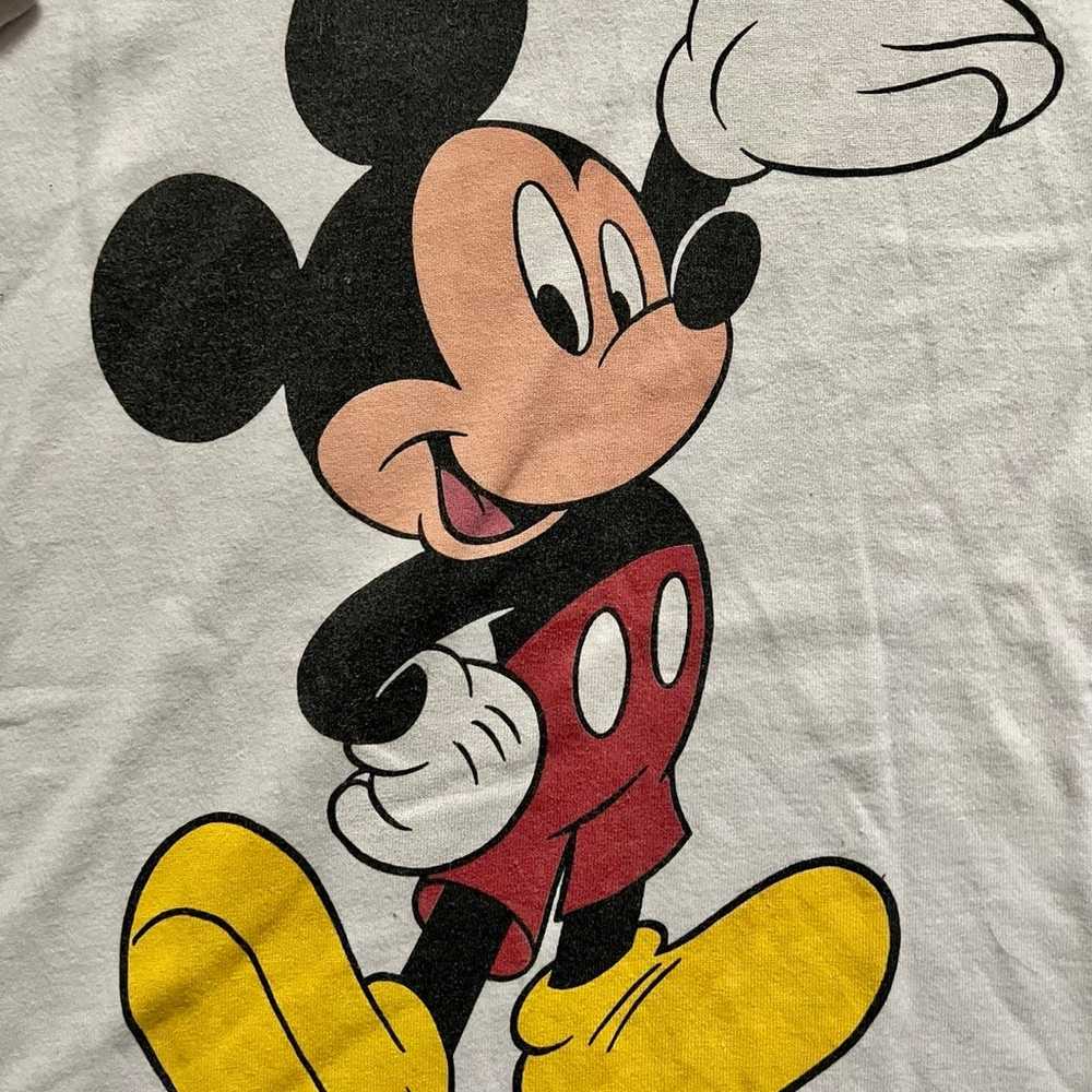 Vintage 1990s Disney Mickey Mouse shirt - image 2