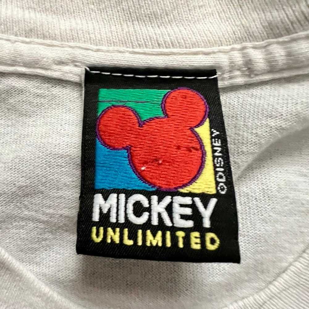Vintage 1990s Disney Mickey Mouse shirt - image 3