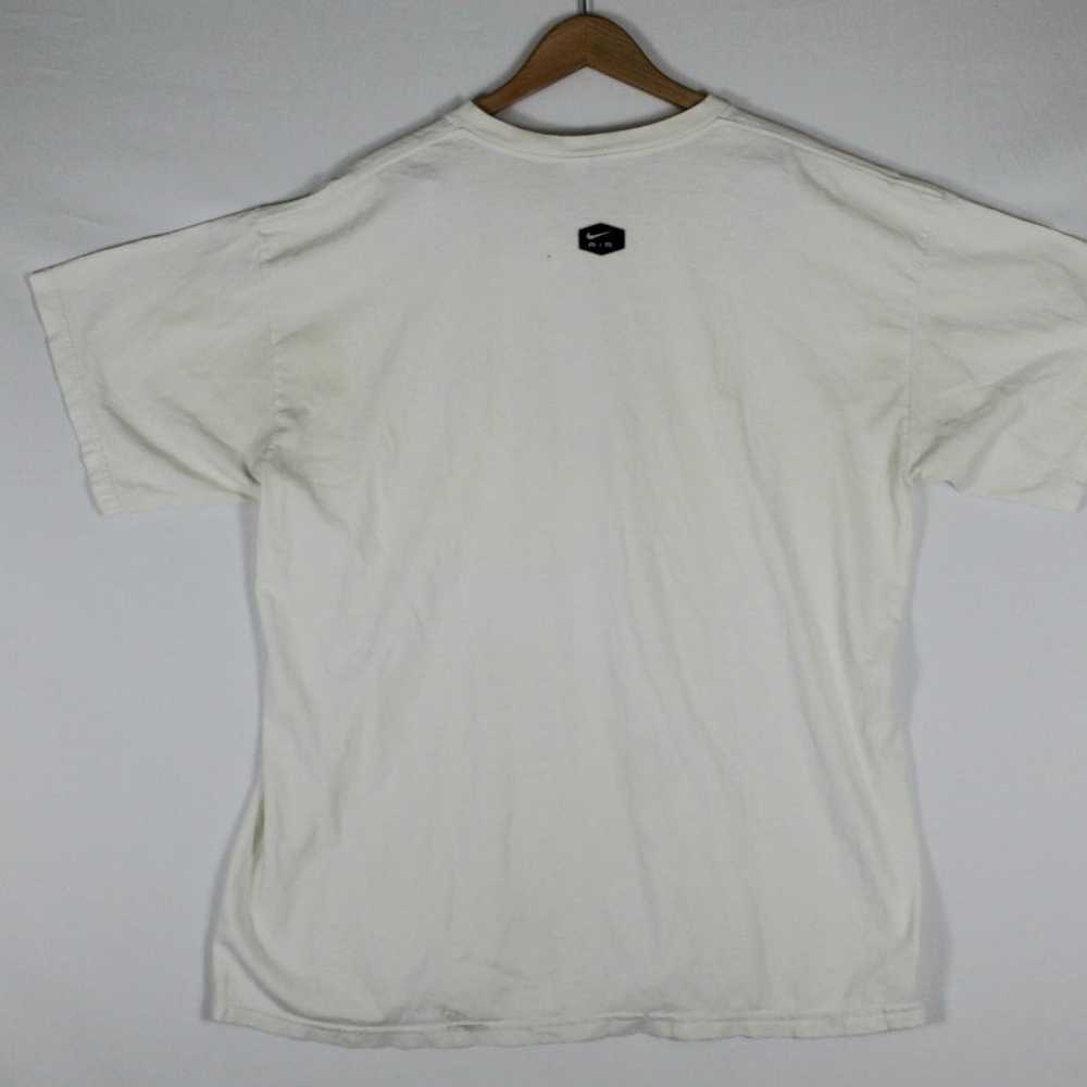 Vintage Nike Tuned Air White Cotton T-Shirt Size … - image 2