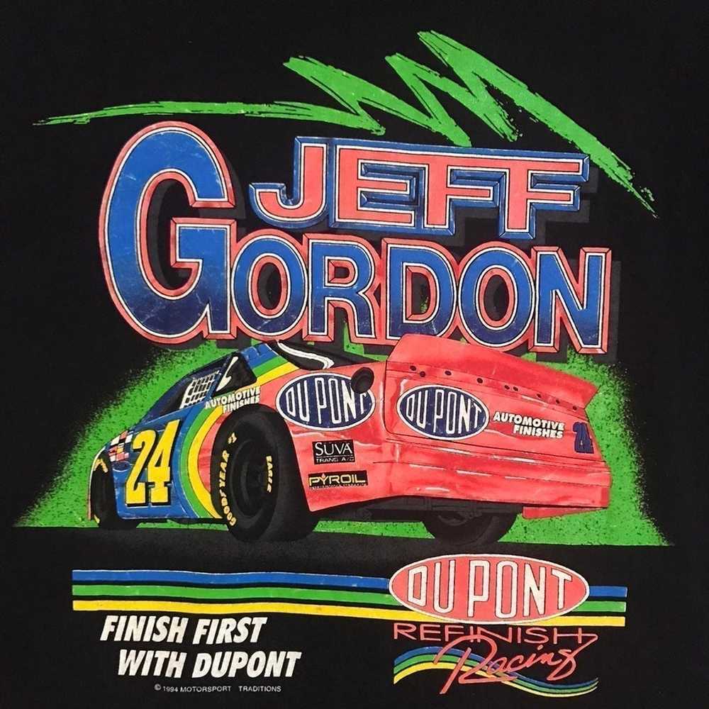 Vintage Jeff Gordon NASCAR Shirt - image 2