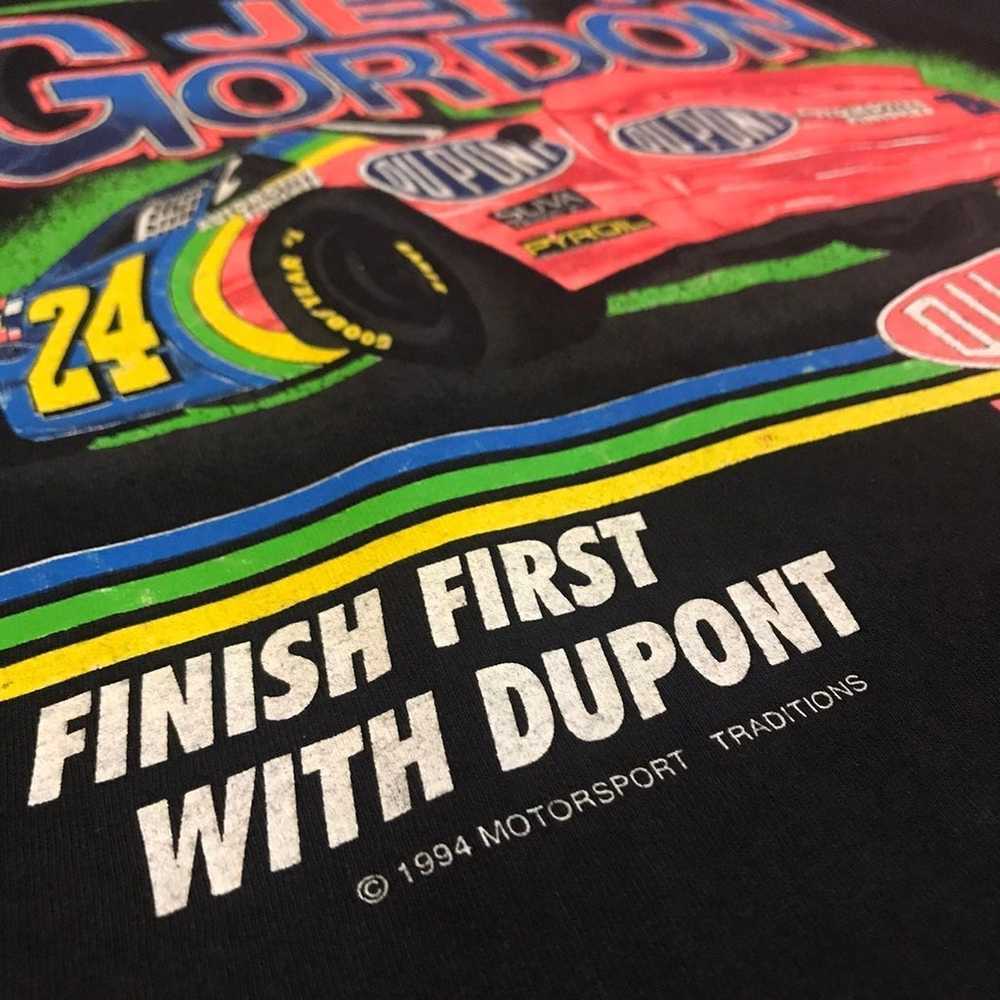 Vintage Jeff Gordon NASCAR Shirt - image 3