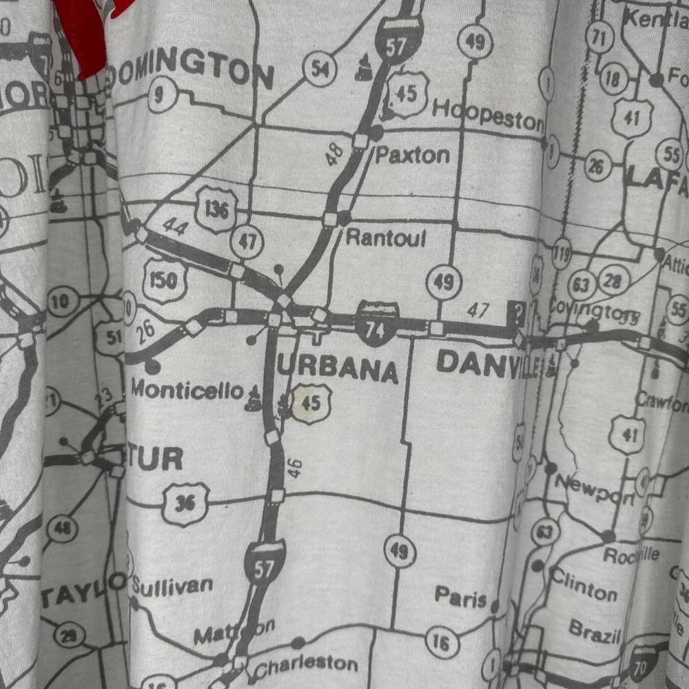 Vintage Illinois Map AOP - image 3