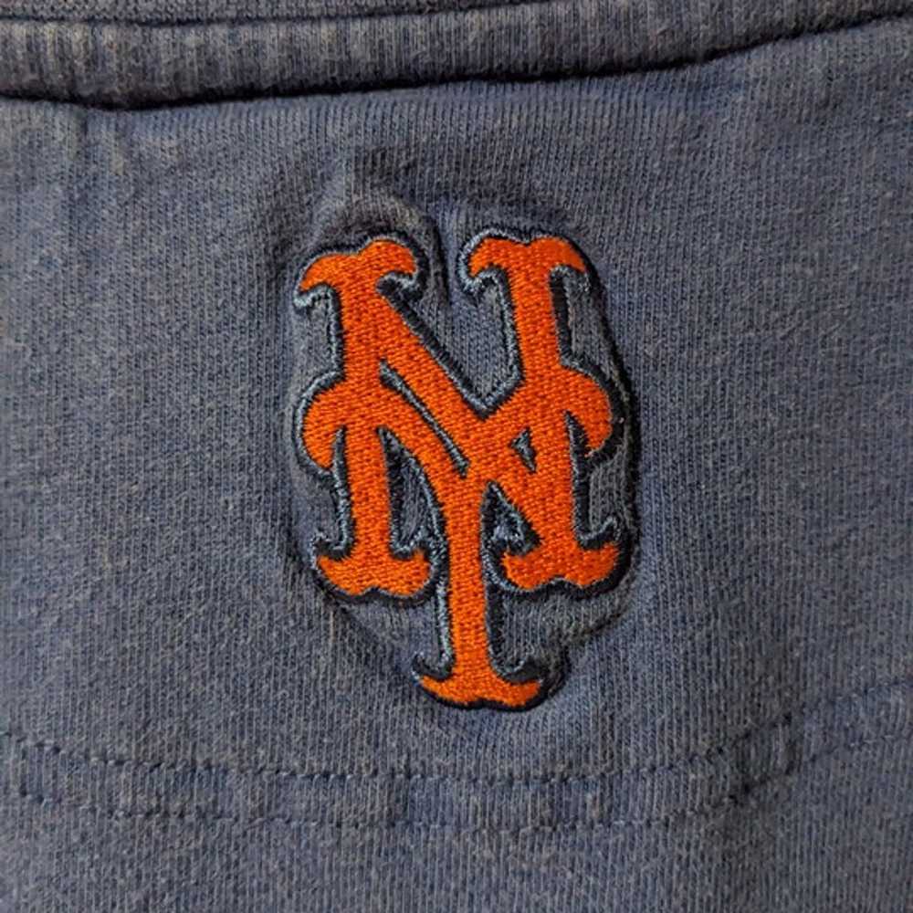 Vintage Y2K New York Mets Center Swoosh Blue X-La… - image 7