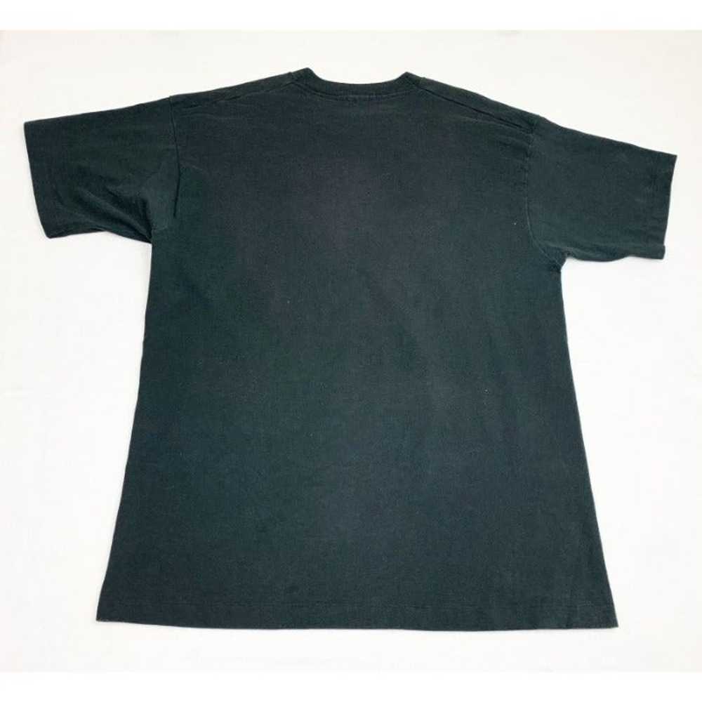 Vintage 80s Tux T-Shirt XL Black Tuxedo Single St… - image 2