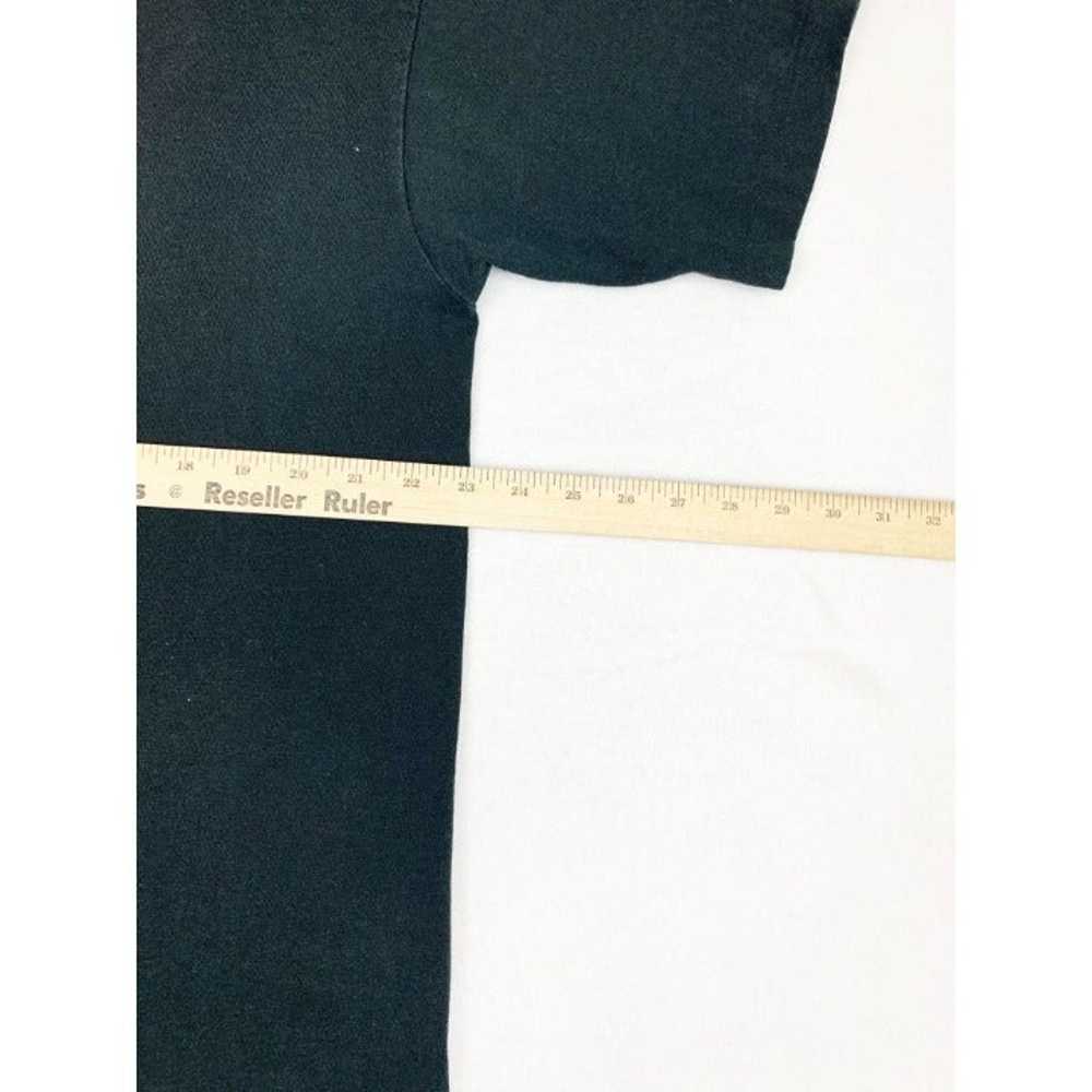 Vintage 80s Tux T-Shirt XL Black Tuxedo Single St… - image 7