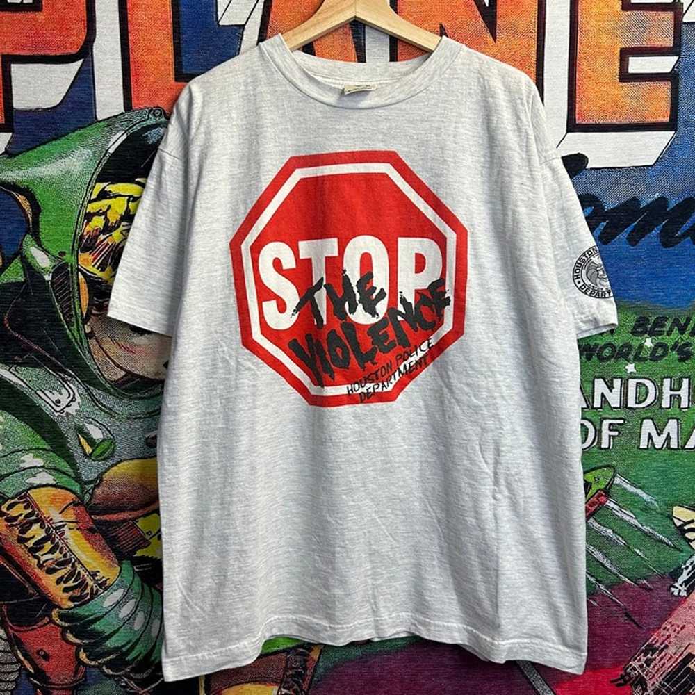 Vintage 90’s Stop The Violence Tee Size XL - image 1