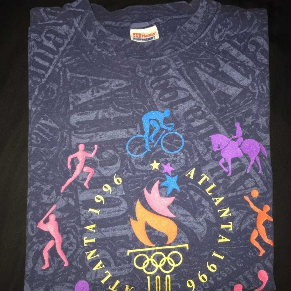 Vintage Atlanta 1996 Olympics Shirt - image 4