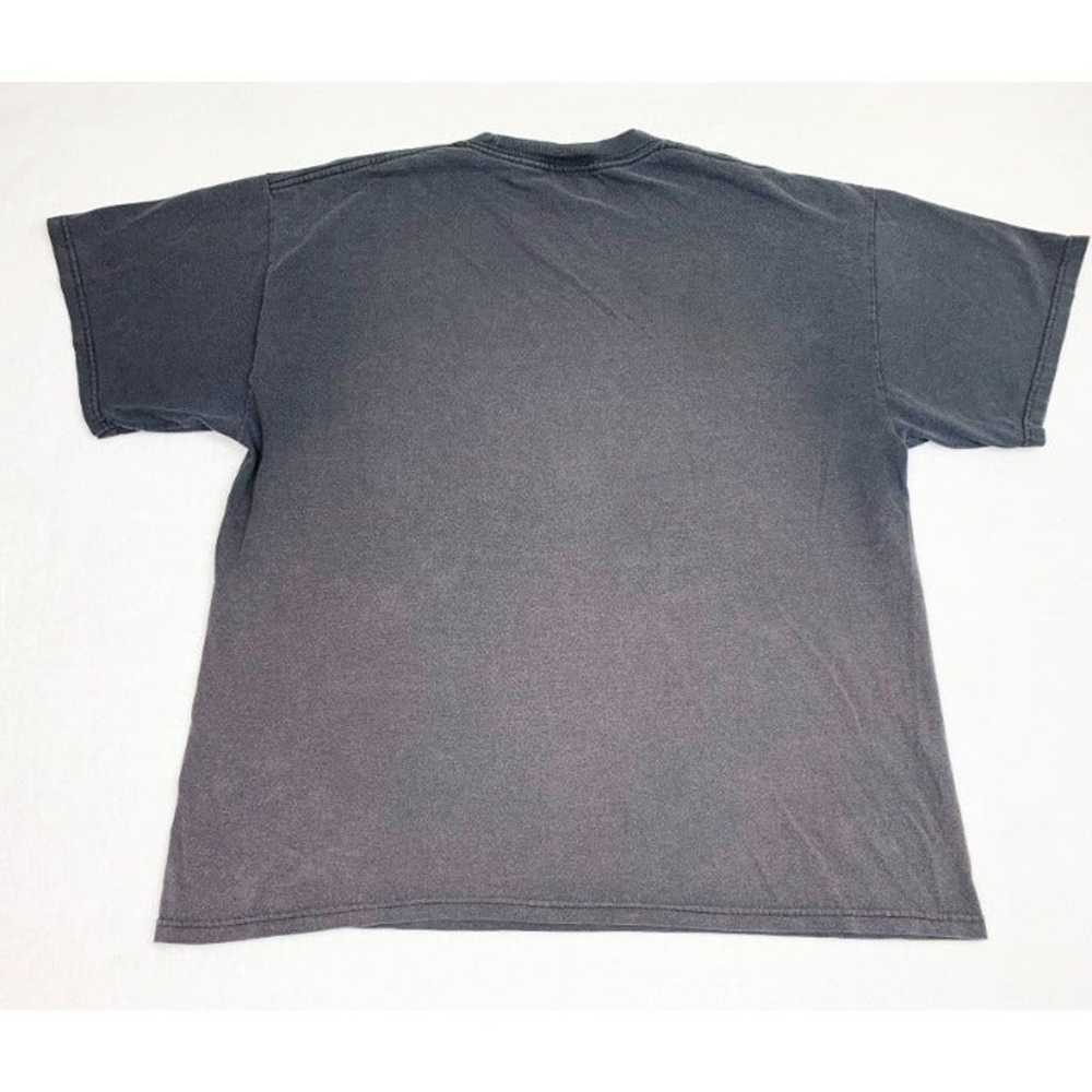 Vintage Y2K Bob Marley T-Shirt 1X Faded Black Dis… - image 2