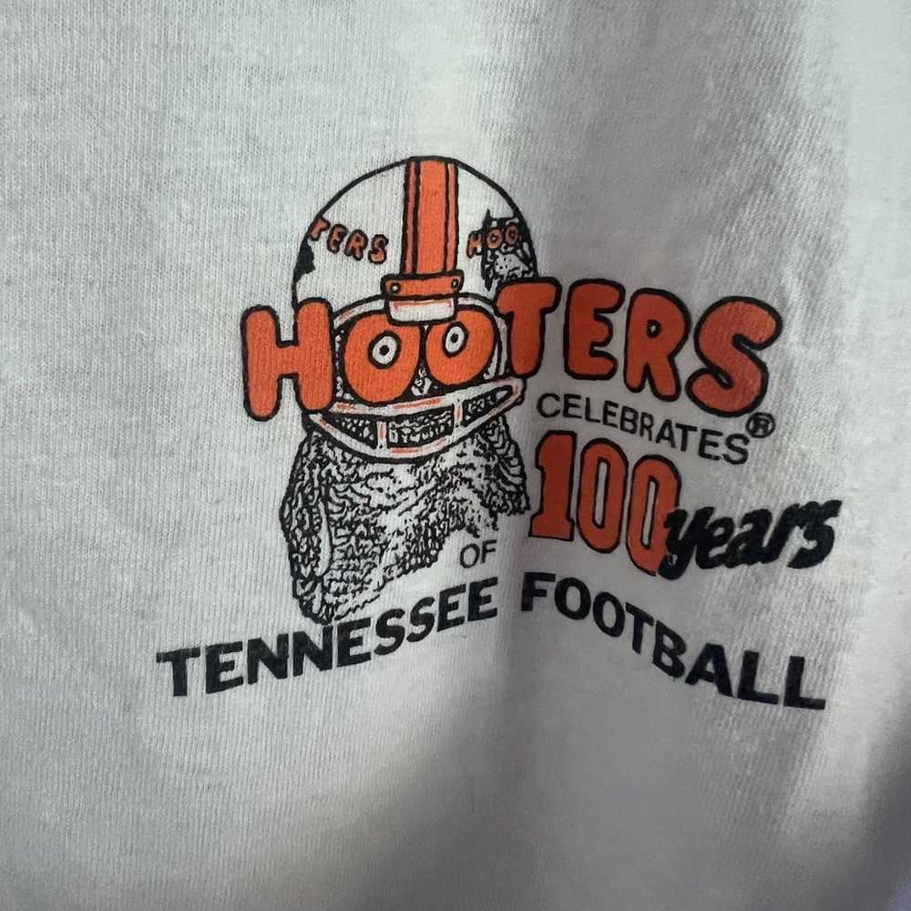 hooters Tennessee football t shirt - image 2