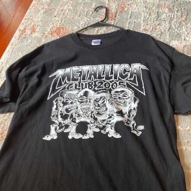 Metallica club 2005 shirt
