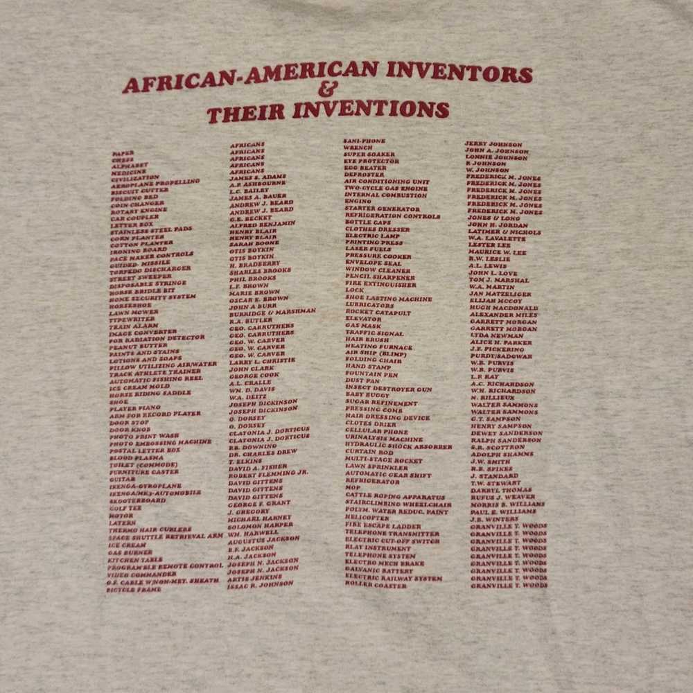 Vintage Single Stitch African American Inventors … - image 7