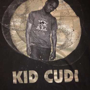 VINTAGE KID CUDI RAP SHIRT XL/L 90s 2000s RARE GR… - image 1