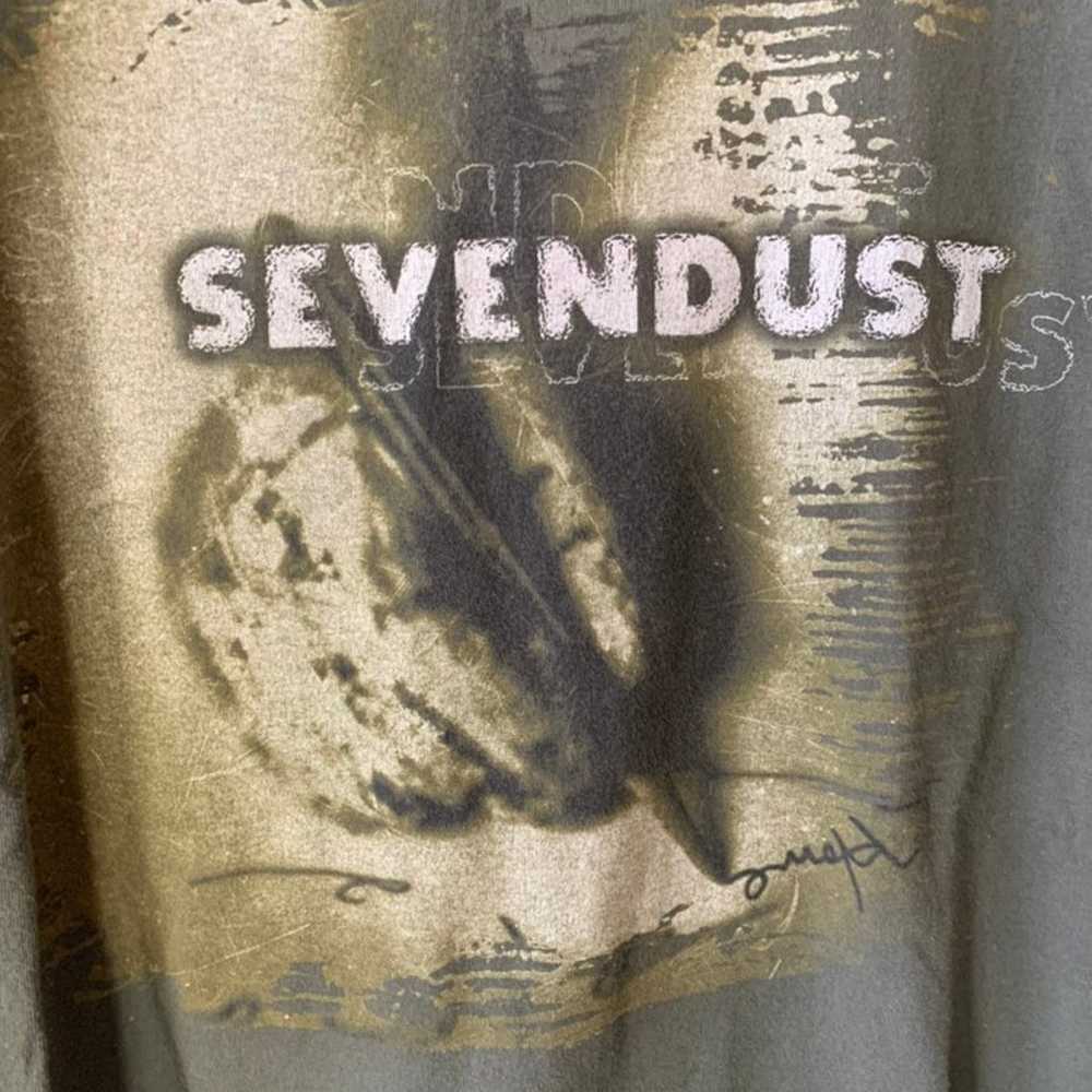 Sevendust Home album vintage tee 1999 - image 2