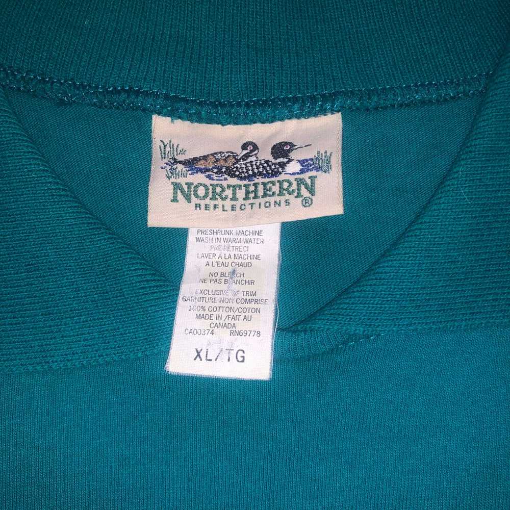 Vintage Northern Reflections Golf Collared Short … - image 3