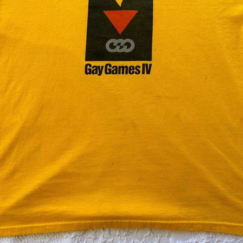 Men’s Vintage 1994 Gay Games Unity New York Shirt… - image 10