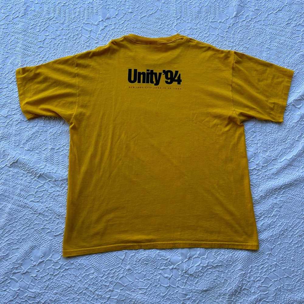 Men’s Vintage 1994 Gay Games Unity New York Shirt… - image 5