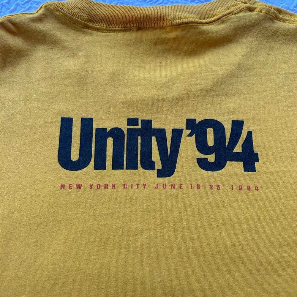 Men’s Vintage 1994 Gay Games Unity New York Shirt… - image 6
