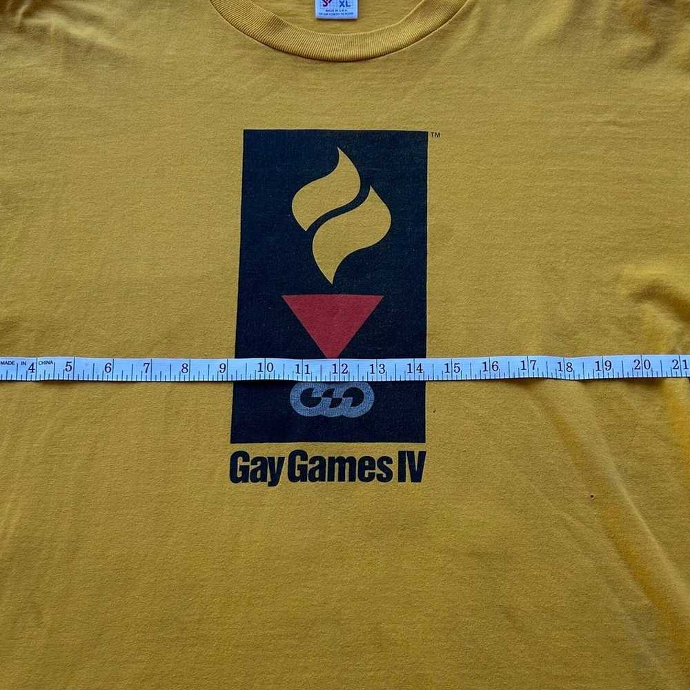 Men’s Vintage 1994 Gay Games Unity New York Shirt… - image 7