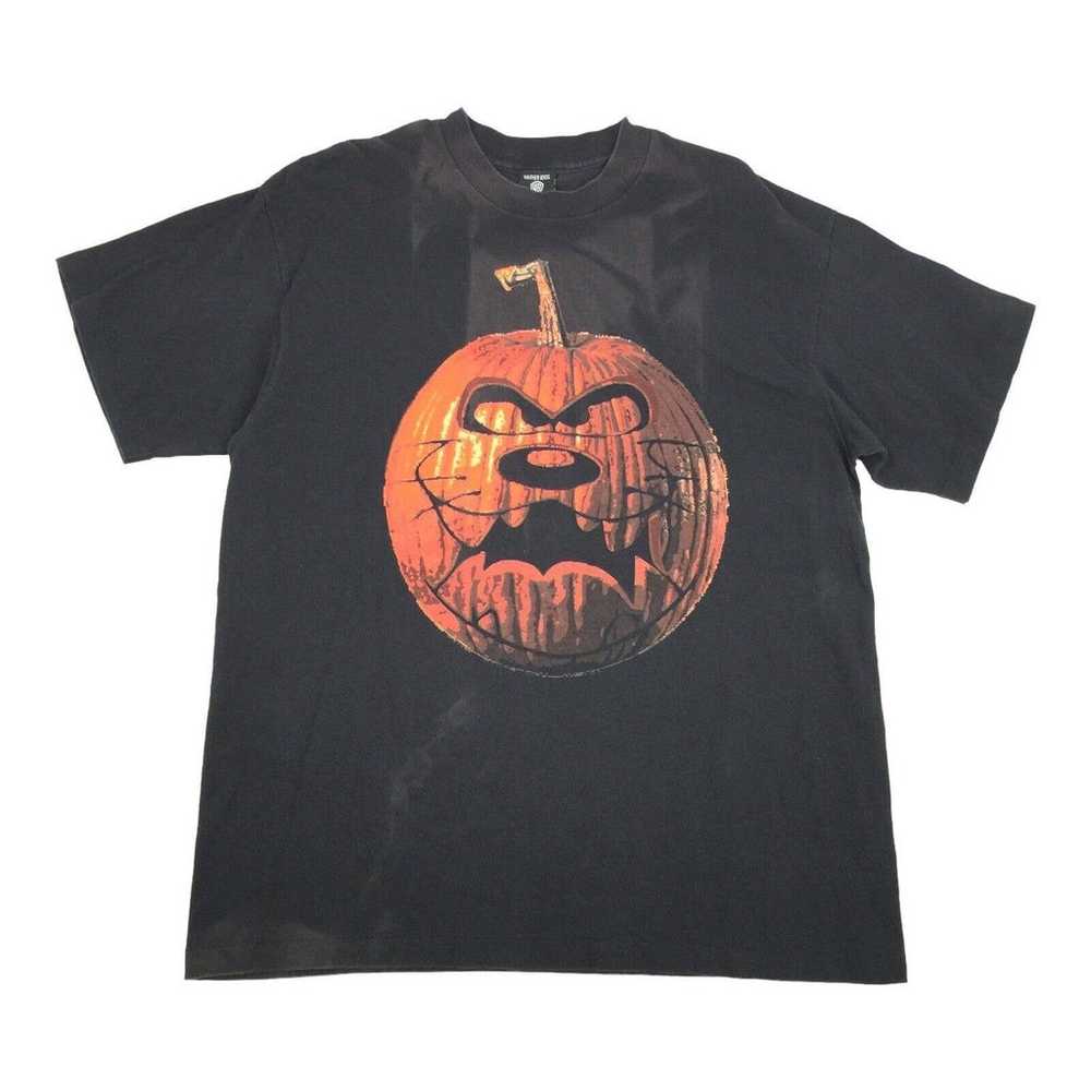 Vintage 1996 Looney Tunes Taz Halloween Pumpkin S… - image 1