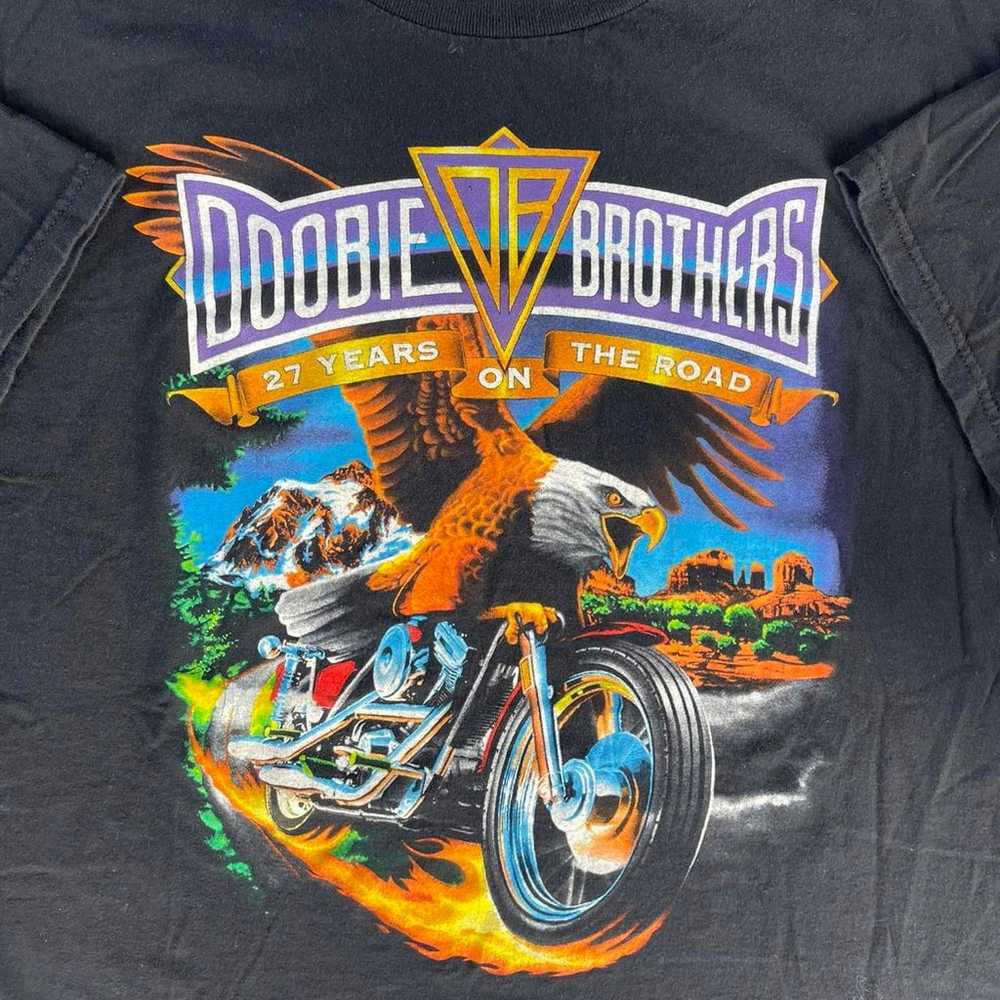Vintage 1997 Doobie Brothers "27 Years on the Roa… - image 2