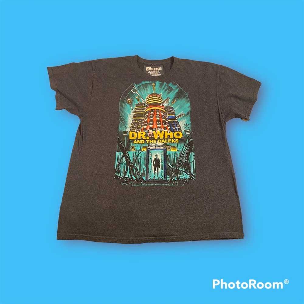 Vintage Dr Who And The Daleks T shirt Movie Promo… - image 1