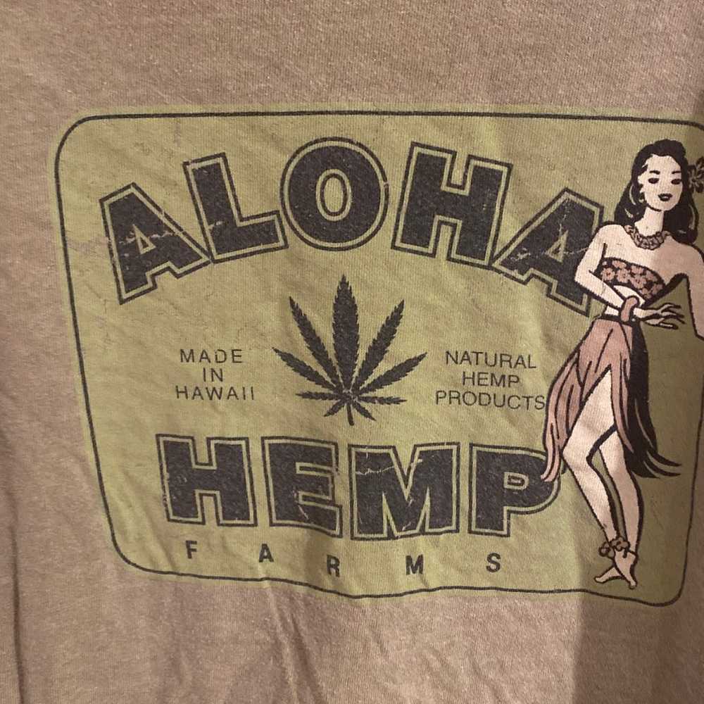 Aloha Hemp Farms deadstock shirt - image 1