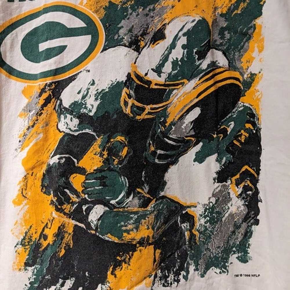 Vintage 1996 Green Bay Packers Aaron Rogers NFL F… - image 2