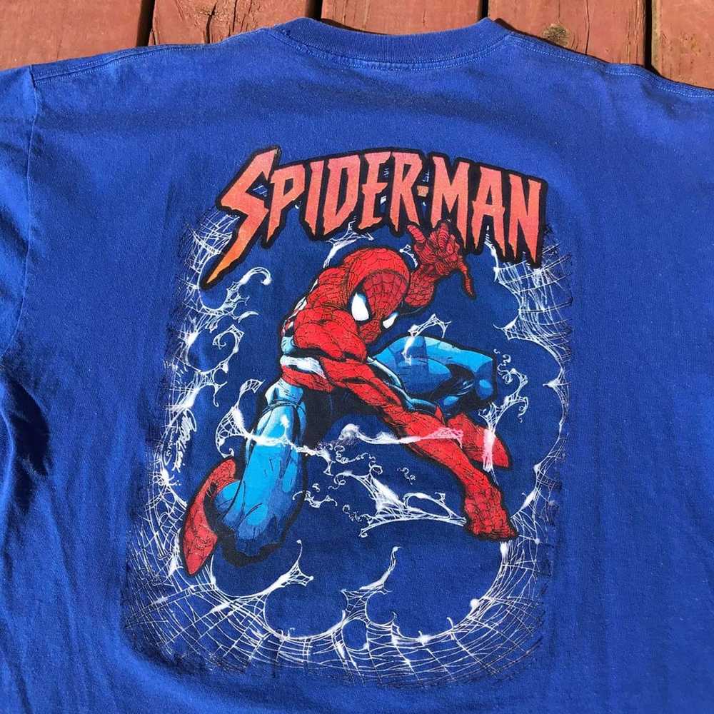 Vintage 90s Spiderman Marvel Tshirt - image 2