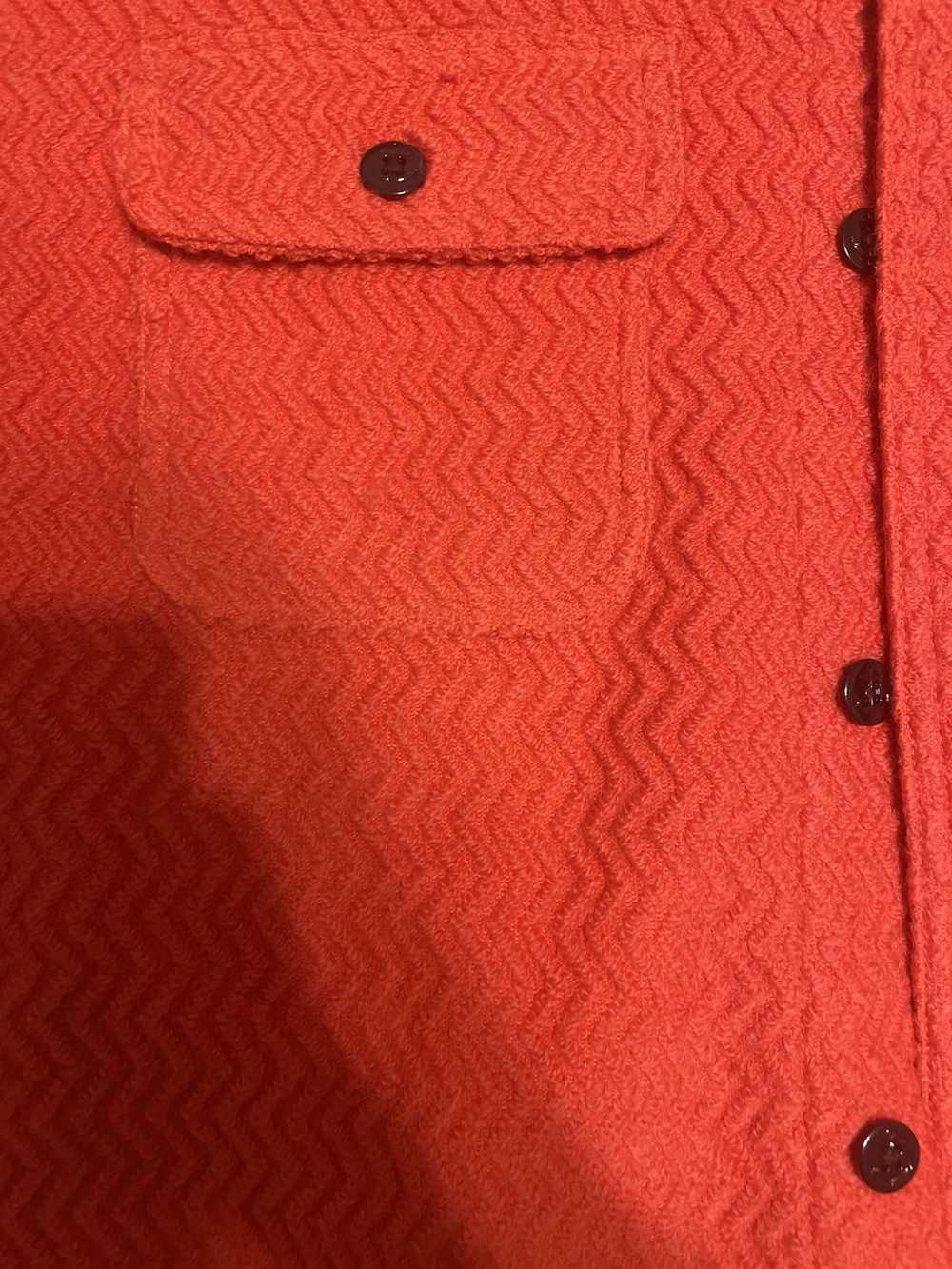 Stussy Textured Wool CPO LS Shirt - image 4