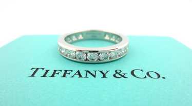 Tiffany & Co. Platinum 3.9mm 1.89ct Diamond Etern… - image 1
