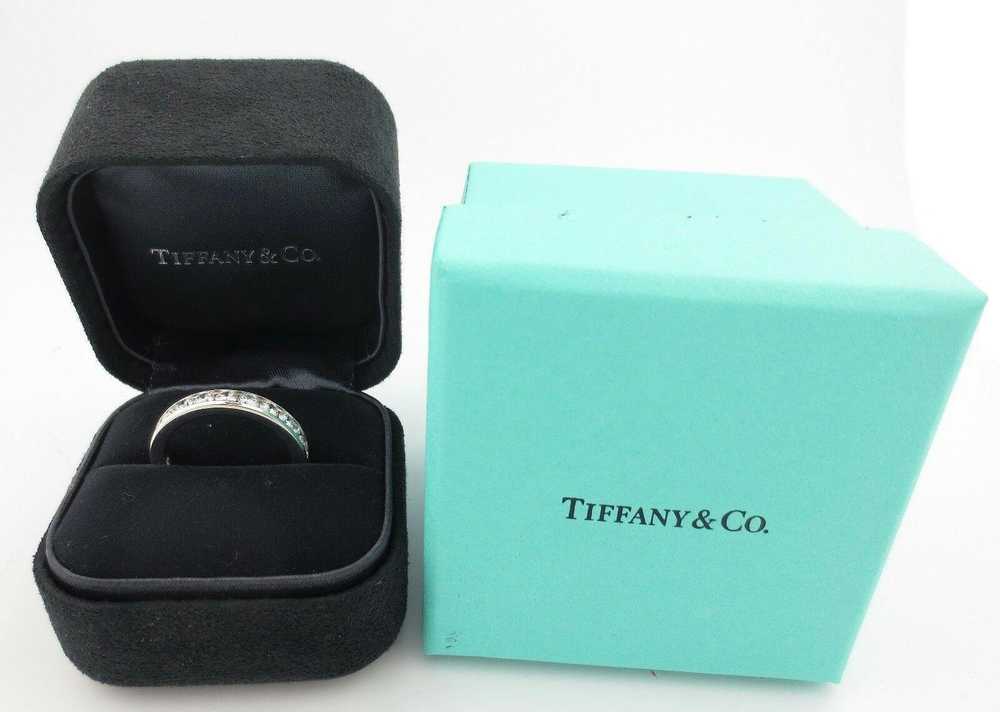 Tiffany & Co. Platinum 3.9mm 1.89ct Diamond Etern… - image 7
