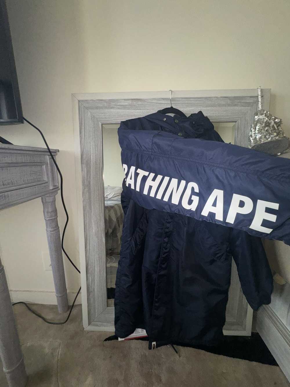 Bape Ape Head Long Hoodie Jacket - image 5