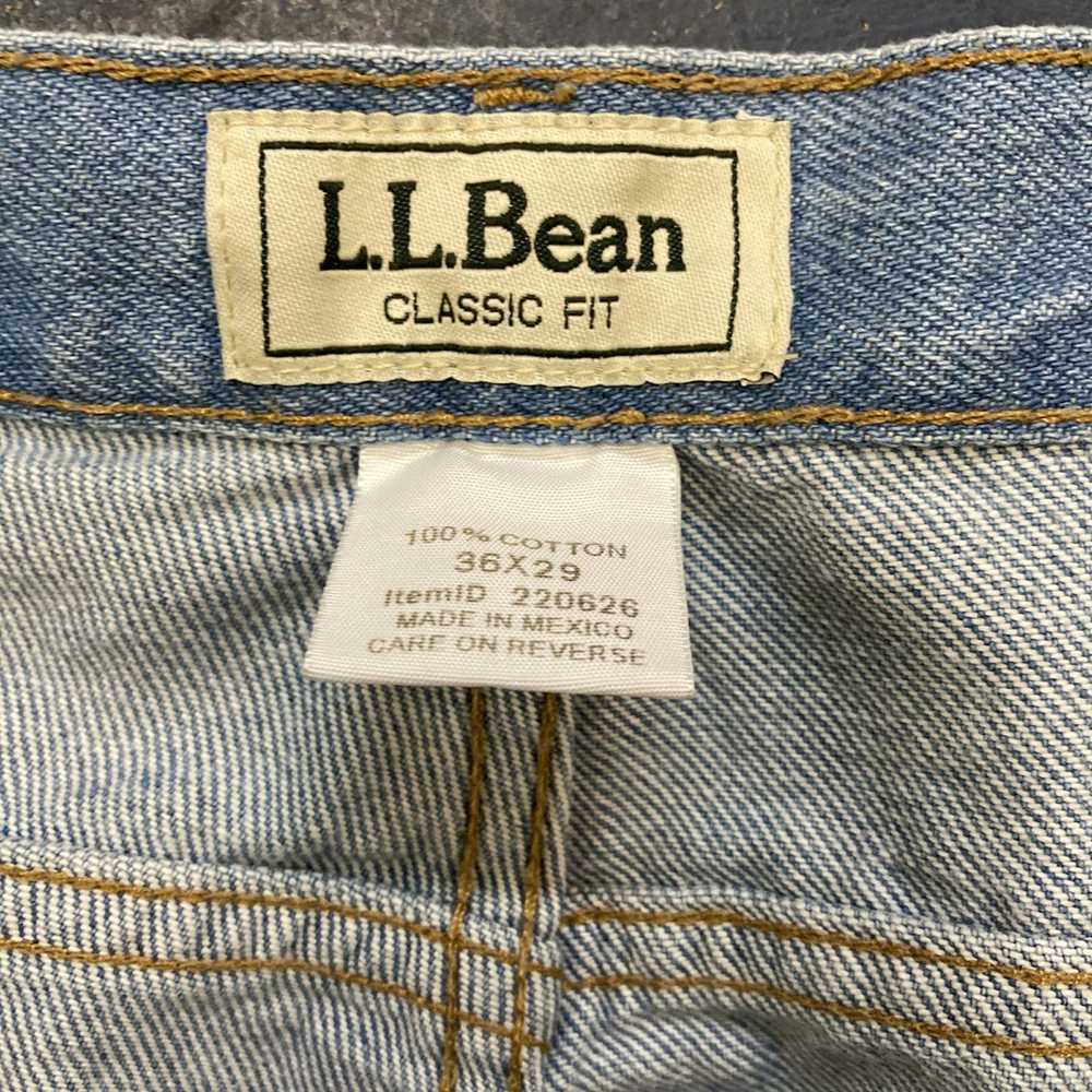L.L. Bean Vintage Classic Fit LL Bean Denim Jeans - image 7