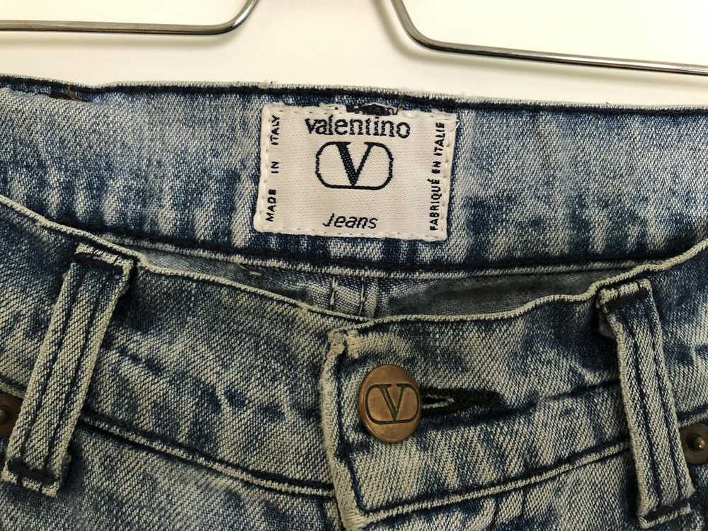 Valentino Valentino 1970s Light Wash Jeans - image 3