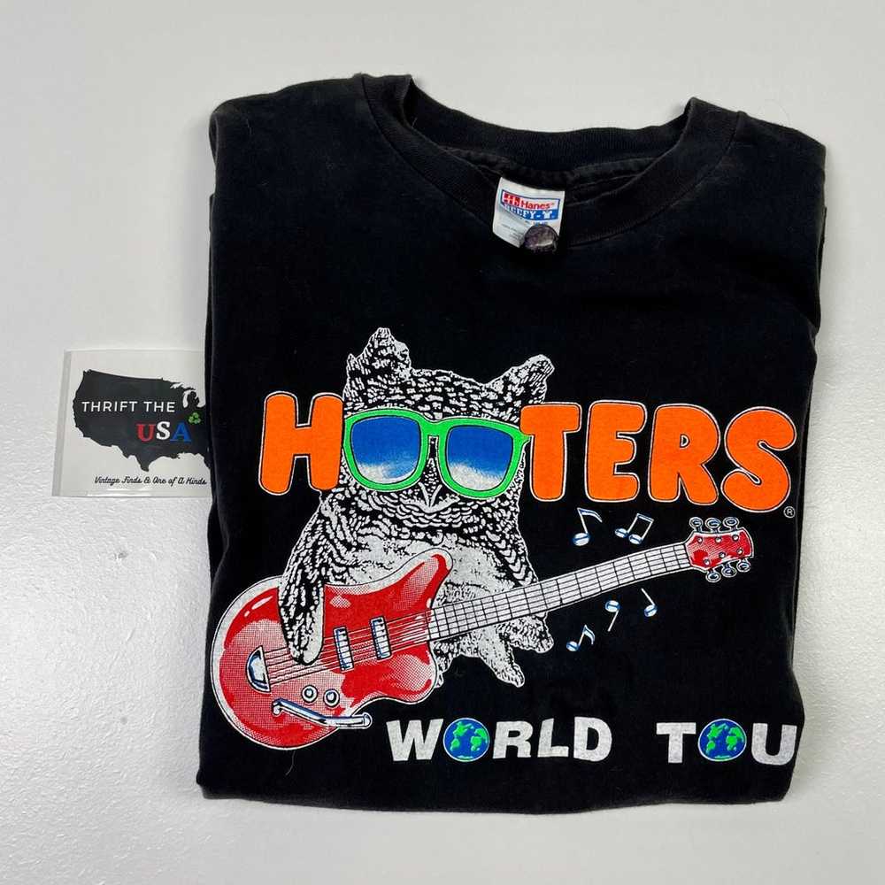 Vintage Hooters World Tour Concert Shirt - image 1