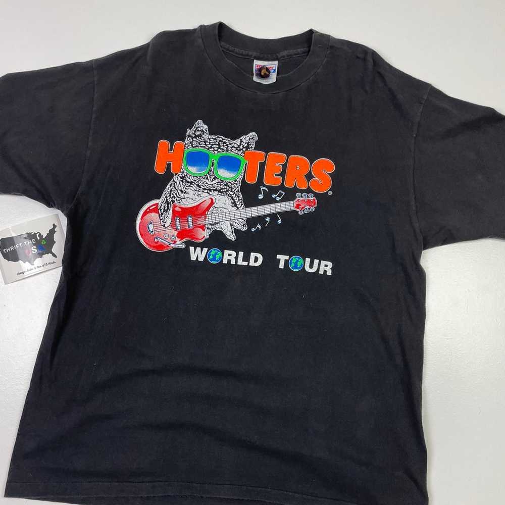 Vintage Hooters World Tour Concert Shirt - image 2
